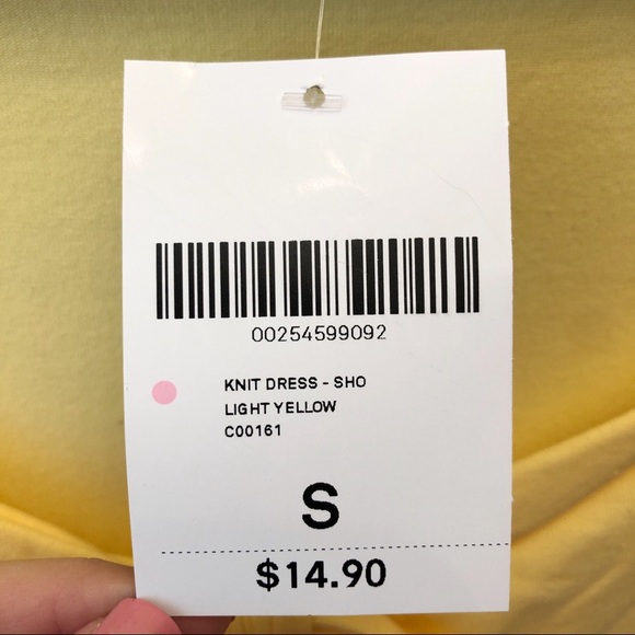 Forever 21 Light Yellow Knit Dress - Picture 4 of 4